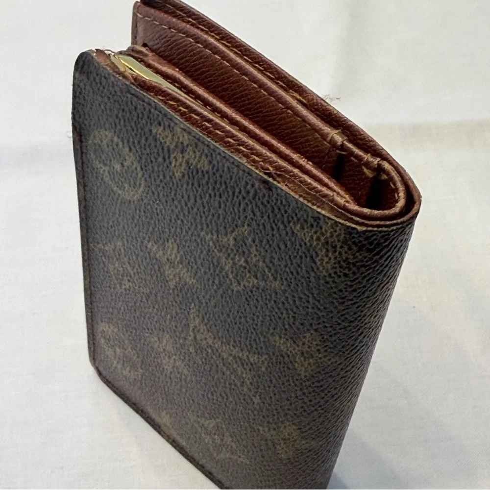 Louis‎ Vuitton Monogram Porte Monnaie Vieille Small Wallet Coin Purse Vintage